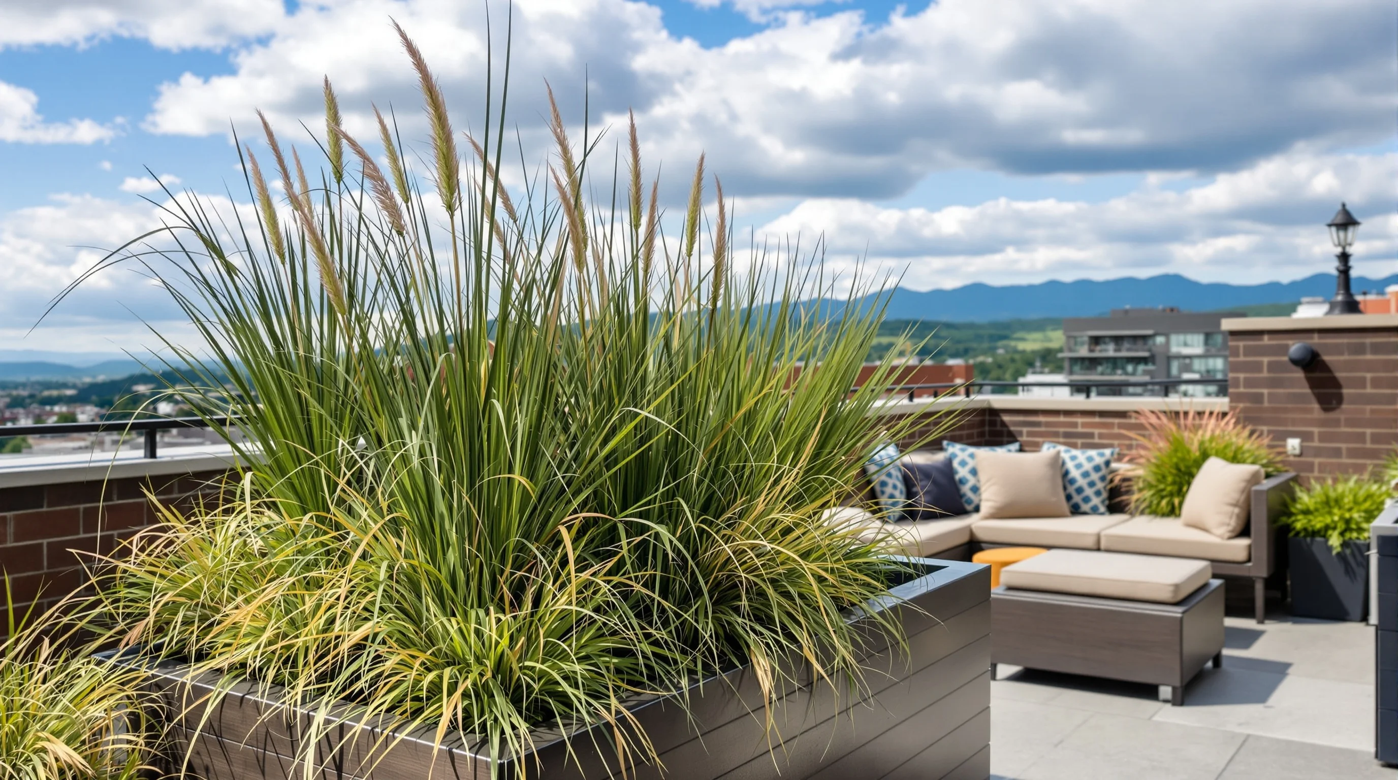 Downtown Rooftop Oasis